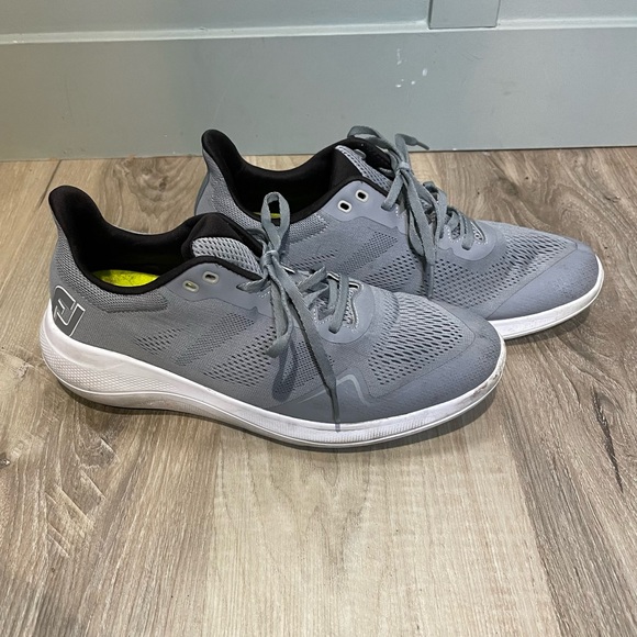 FootJoy grey flex golf shoes men's size 9 W‎ - Picture 1 of 5